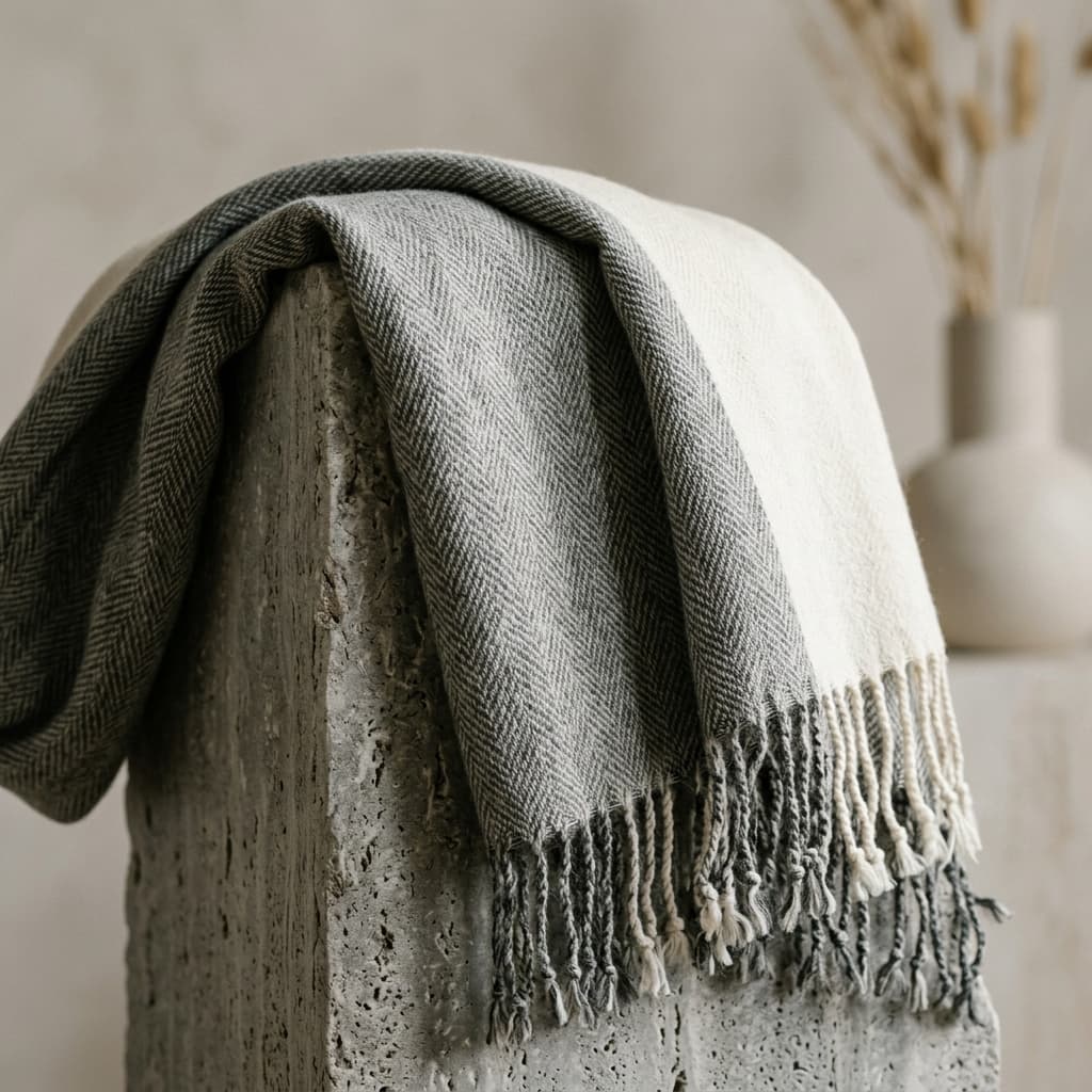 Hand-Loomed Swat Pashmina Shawl